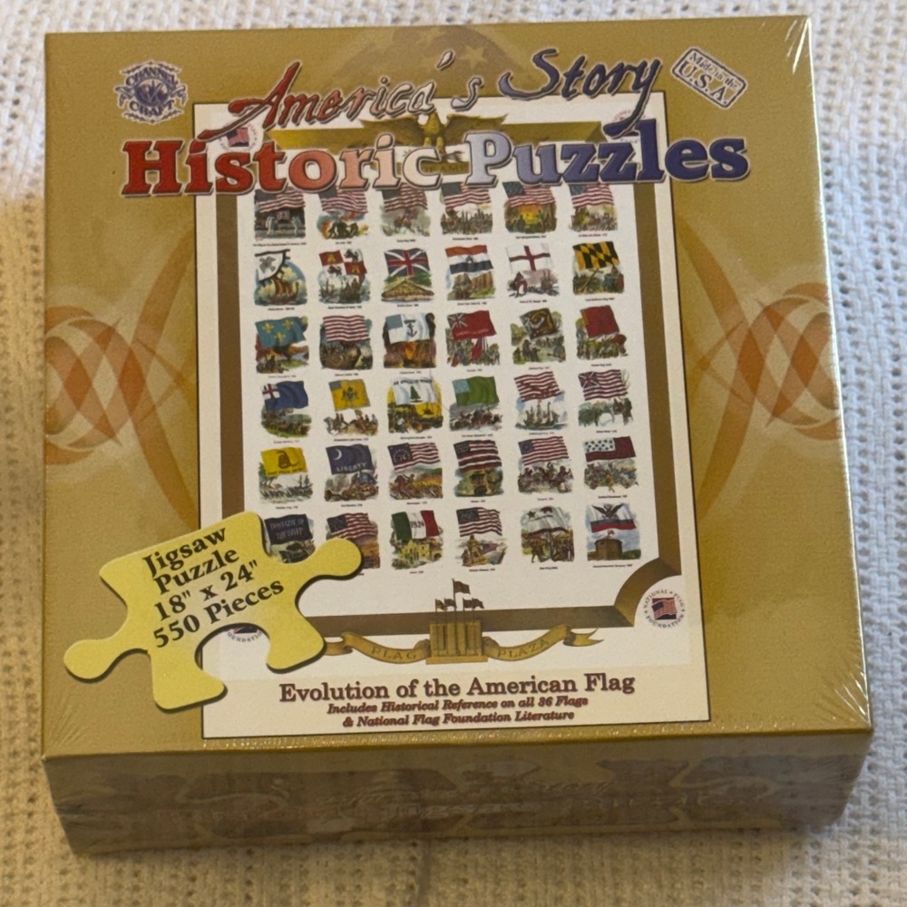 America's Story Historic Puzzles Jigsaw NEW Sealed